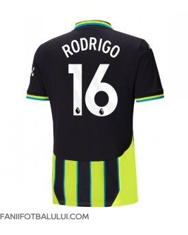 Manchester City Rodri Hernandez #16 Tricou Fotbal Replică 2024-25 Barbati Deplasare